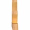 Ekena Millwork Saratoga Rough Sawn Timber Gable Bracket, Western Red Cedar, 48"W x 22"H x 4"D x 4"F, 11/12 Pitch GBW048X22X0404SAR00RWR - alternate 4